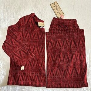 NWT Vintage 90s New Frontier Southwestern Jacquard Two-Piece Skirt Set – Size L